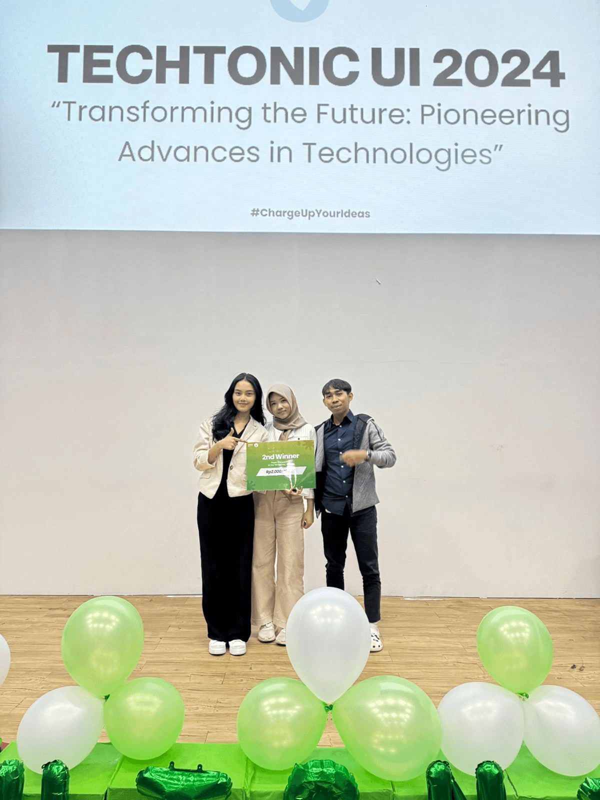 1st Runner Up Scientific Paper Competition